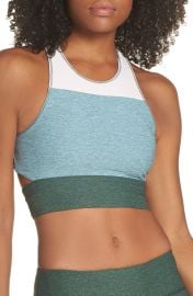 Outdoor Voices Tri-Tone Slashback Crop Top   Nordstrom at Nordstrom